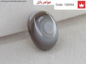 تصویر نگین عقیق باباقوری کد 103954 