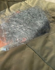 تصویر پوشال براق سیزری نقره ای 