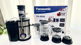 تصویر آبمیوه گیری پاناسونیک ۴ کاره بدنه استیل ۳۶۰۰ وات 
