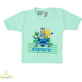 تصویر تیشرت نوزادی پسرانه مدل 12766 