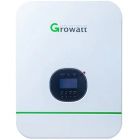 تصویر سانورتر Growatt مدل SPF3000TL HVM-24 ظرفیت ۳ کیلووات ۲۴ ولت ۵۰ آمپر MPPT 