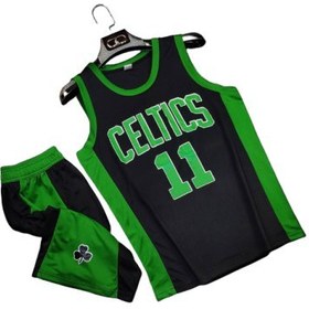 تصویر رکابی و شورت بسکتبالی بوستون Nike Boston Celtics NBA 