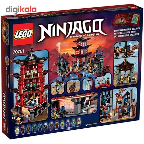 The temple best sale of airjitzu lego