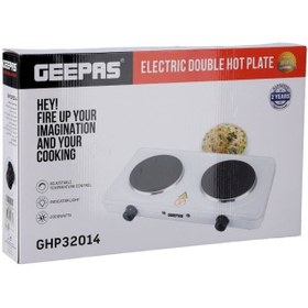 تصویر اجاق گاز سنگی دو شعله جیپاس مدل GHP32014 GHP32014 Electric Double Hot Plate