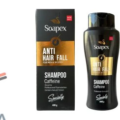 تصویر شامپو ضد ریزش مو سوپکس مدل CAFFEINE حجم ۴۰۰ میلی‌لیتر 