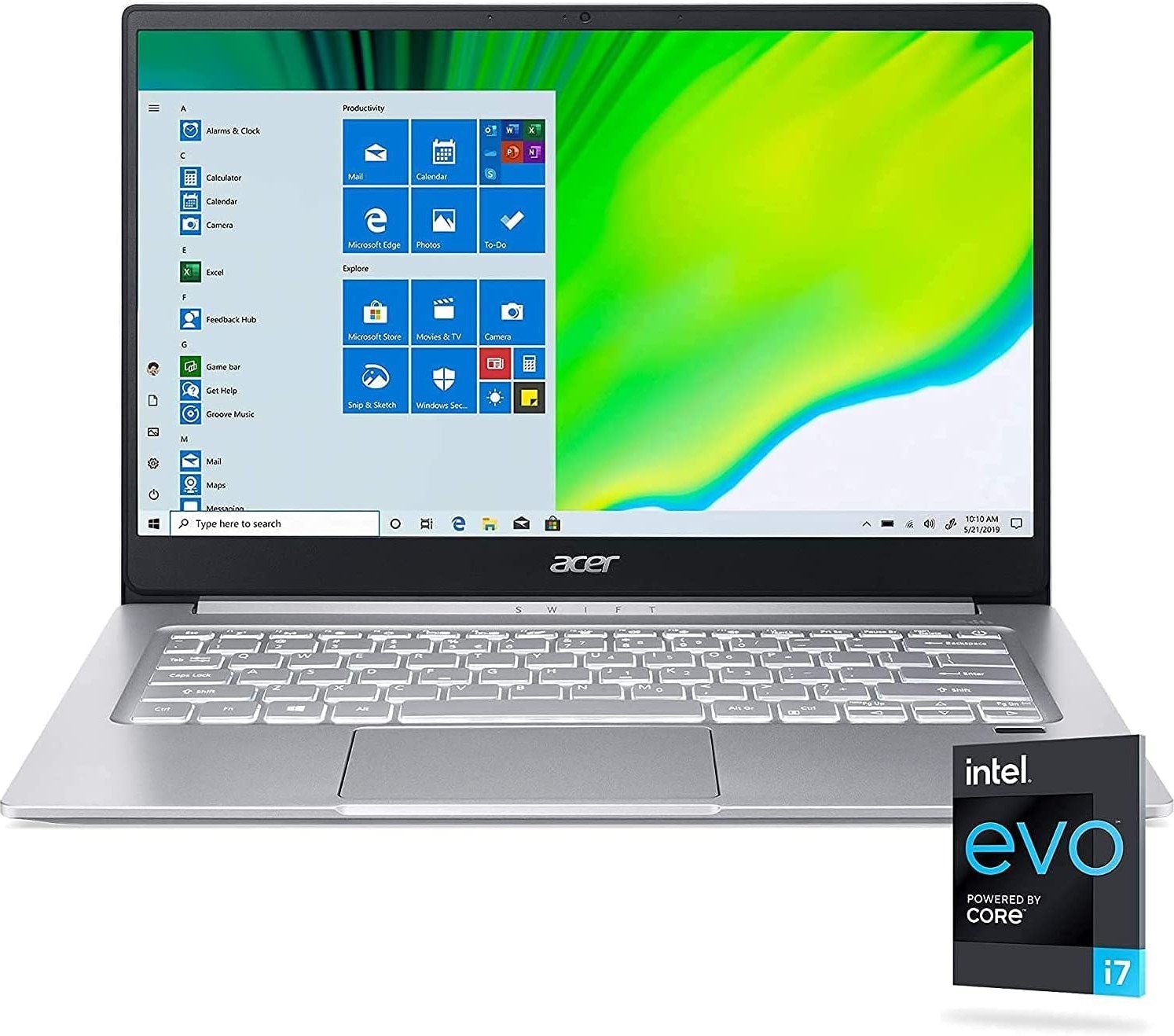 14 Acer Swift 3 Core i7 1165G7 16GB DDR4 512GB SSD Intel Iris Xe