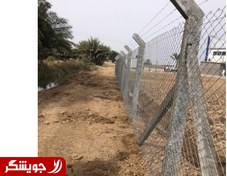 تصویر توری حصاری گالوانیزه وزن ۱ کیلوگرم 