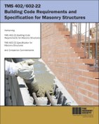 تصویر دانلود کتاب TMS 402/602-22 Building Code Requirements and Specifications for Masonry structures - دانلود کتاب های دانشگاهی 