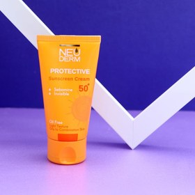 تصویر کرم ضد آفتاب پروبیوتیک پوست خشکspf50 نئودرم 50 میل NEUDERM PROBIO SUNSCREEN CREAM SPF50 FOR DRY SKIN 50 ML