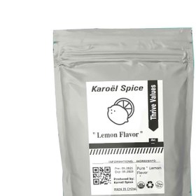 تصویر جوهر لیمو (اسید سیتریک ) برند Karoël Spice karoelspice Lemon flavored powder