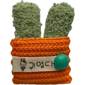 تصویر تکه دوزی کاکتوس پارچه ای 