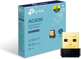 تصویر کارت شبکه USB WIRELESS TP-LINK AC600 (آکبند با گارانتی) سایز NANO 