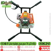 تصویر چاله کن موتوری SKN مدل 68cc ظرفیت ۶۸ سی سی دو نفره 