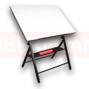 تصویر میز نقشه کشی سنگین مهرگان 80x120 