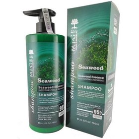 تصویر شامپو جلبک دریایی میگ 780 میل Mige Seaweed Shampoo 780ml