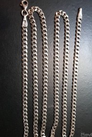 تصویر زنجیر گردنبند نقره کارتیه 925 