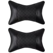 تصویر پشت گردنی صندلی سوشیانت طرح ROM چرم دو عددی 