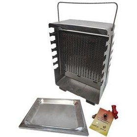 تصویر کباب پز ایستاده گازی - ۱۲ سیخ دو طرفه Noble gas standing grill