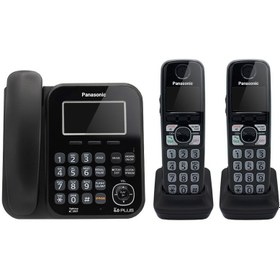 تصویر گوشی تلفن بی سیم پاناسونیک مدل KX-TG4772 ا Panasonic KX-TG4772 Corded & Cordless Phone Panasonic KX-TG4772 Corded & Cordless Phone