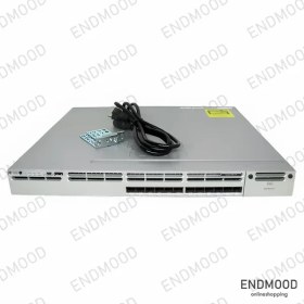 تصویر سوئیچ سیسکو مدل WS-C3850-12S-S استوک Cisco WS-C3850-12S-S 12Port Switch Stock