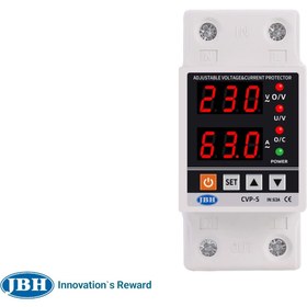 تصویر محافظ ولتاژ جریان تک فاز JBH Current Voltage Protector