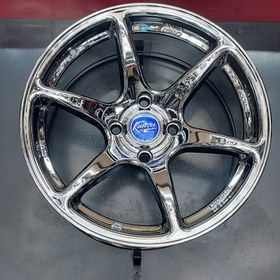 تصویر رینگ اسپرت سایز ۷.۵×۱۶ (۱۰۸×۴) کروم Sport wheel size 16"x7.5 (4×108) Chrome vc