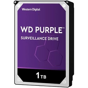 تصویر هارددیسک اینترنال وسترن دیجیتال مدل Purple WD10PURZ ظرفیت 1 ترابایت 