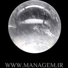 تصویر گوی کوارتز شفاف 