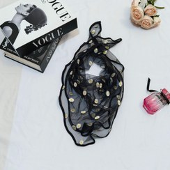 تصویر مینی اسکارف توری بابونه 