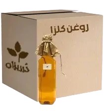 تصویر روغن کلزا نیم لیتری کارتن 20 عددی 