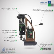 تصویر دریل مگنت قلاویززن ایبن اشتاک PRO110 RL/X 