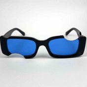 تصویر عینک آفتابی یونیسکس آبی 