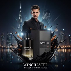 تصویر عطر ادوپرفیوم مردانه وینچستر مدل SAVOUR حجم ۱۰۰ میل خنک تند 
