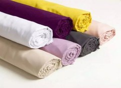 تصویر ست ملحفه تشک تخت و روبالش نخی 