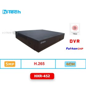 تصویر ضبط کننده ویدیویی 4 کانال DVR هایتک مدل HXR-452 