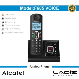 تصویر تلفن بی سیم آلکاتل مدل F685 Voice 