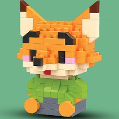 تصویر لگو نیک - روباه زوتوپیا - مینی‌لگو 