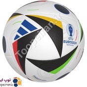 تصویر توپ فوتبال مدل جام قهرمانی اروپا یورو 2024 Euro 