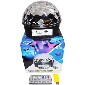 تصویر رقص نور مدل KTV BALL - چند رنگ 