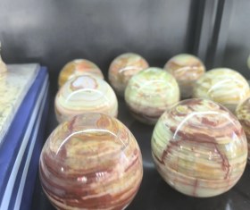 تصویر قندان گرد مرمر 