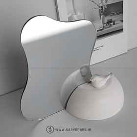 تصویر آینه رومیزی بزرگ 