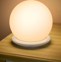 تصویر چراغ خواب کودک اورجینال چراغ خواب شارژی لمسی با نور گرم و رنگی برای اتاق خواب کودک 