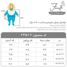 تصویر پیراهن چیندار24517 fiorella | 24517