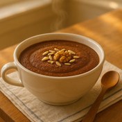 تصویر کاسه کاچی خونگی (آب روغنوی کرمانی) | داغ، خوشمزه و آماده برای یه روز دل چسب! 