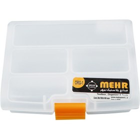 تصویر جعبه ارگانایزر پلاستیکی مهر مدل ORG1 ا MEHR ORG1 organizer box MEHR ORG1 organizer box
