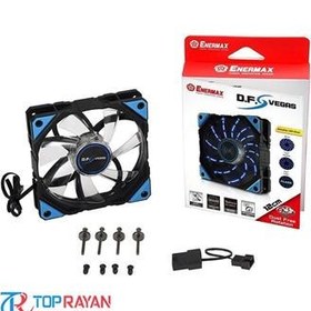 تصویر فن کیس انرمکس مدل دی اف وگاس Enermax D.F.VEGAS 120mm Cooling Fan