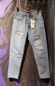 تصویر شلوار لی زاپ دار مردانه و زنانه 