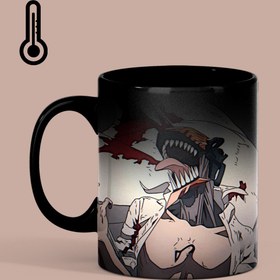 تصویر ماگ حرارتی طرح Chainsaw Man 