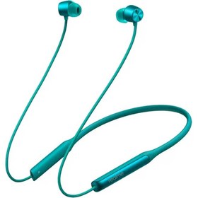 تصویر هندزفری گردنی بی سیم ریلمی مدل RMA208 - سبز - اصلی Realme Wireless Neck Handsfree Model RMA208 - Green - Original