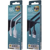 تصویر کابل تبدیل USB به لایتنینگ ریمکس مدل RC-160i طول 1 متر 